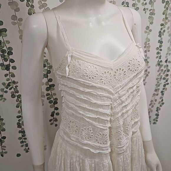 FREE PEOPLE One Annelise Slip Mini Dress Sz XS - Picture 5 of 12